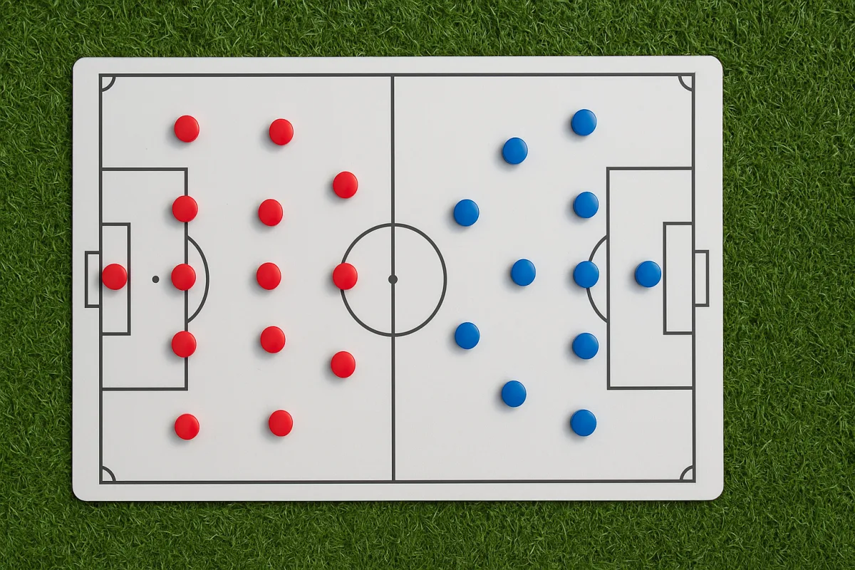 Qual è la differenza tra 4-3-3 e 3-5-2? L'adattamento tattico che coglie molti di sorpresa
